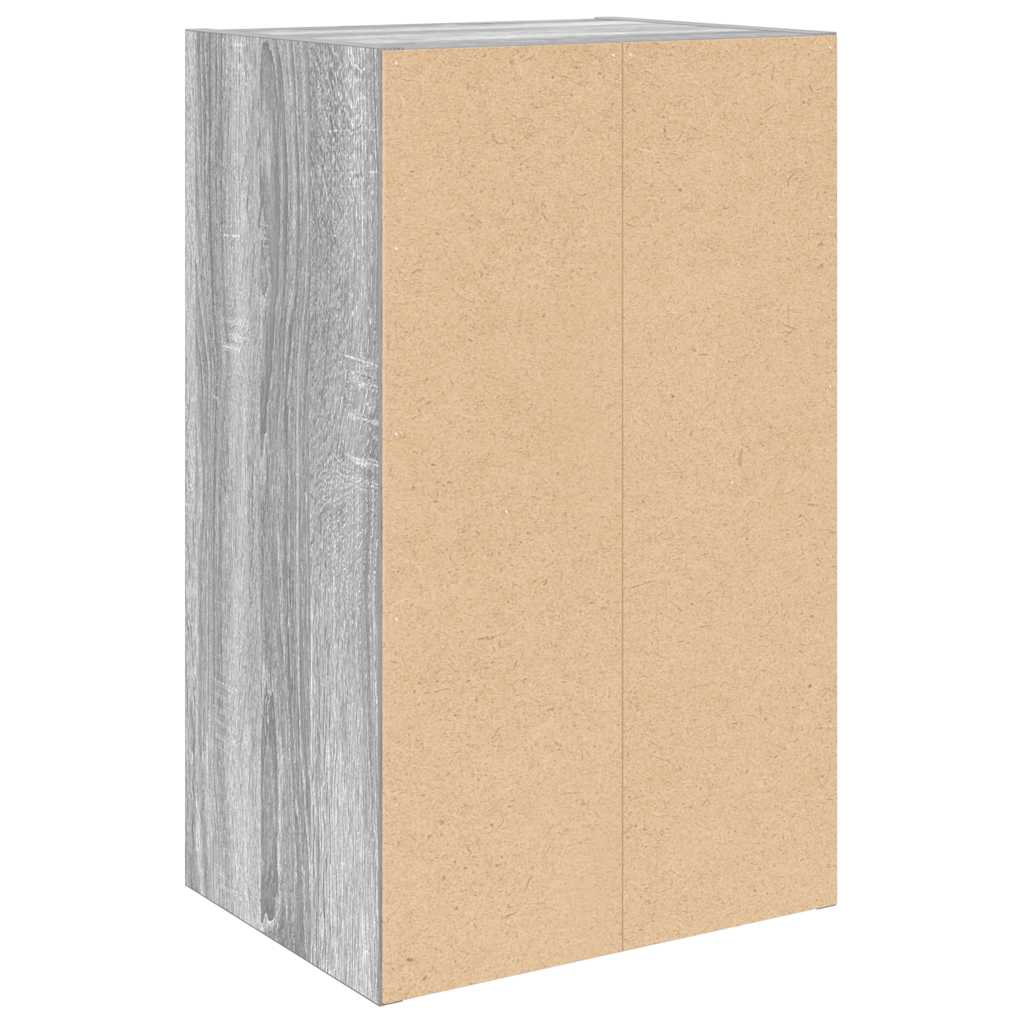 Bibliothèque sonoma gris 31x24x52 cm bois d'ingénierie - XIOS
