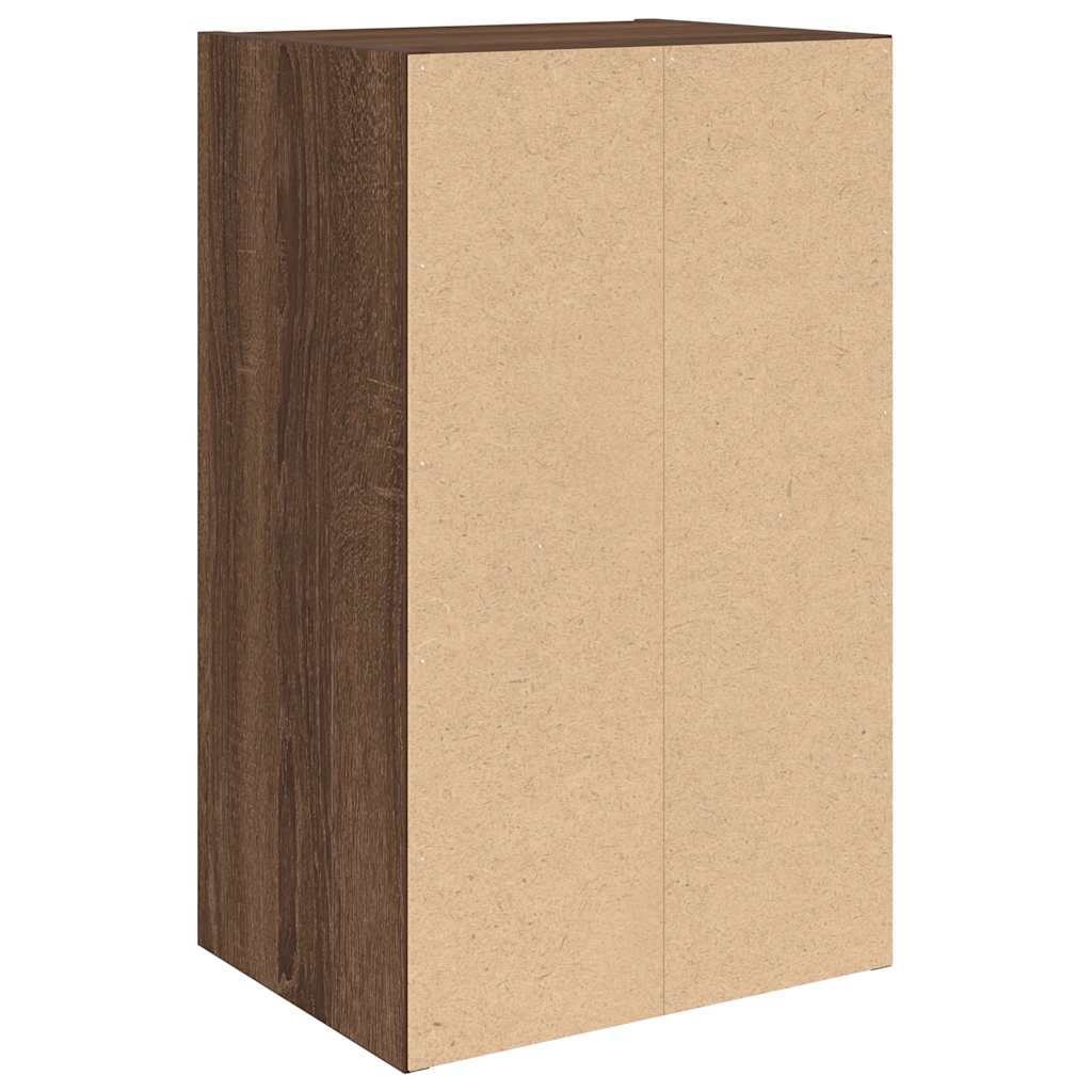 Bibliothèque chêne marron 31x24x52 cm bois d'ingénierie - XIOS