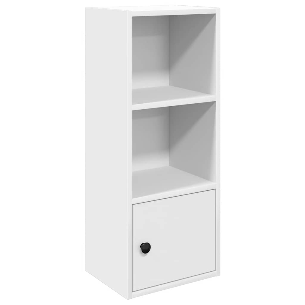 Bibliothèque blanc 31x24x77 cm bois d'ingénierie - XIOS