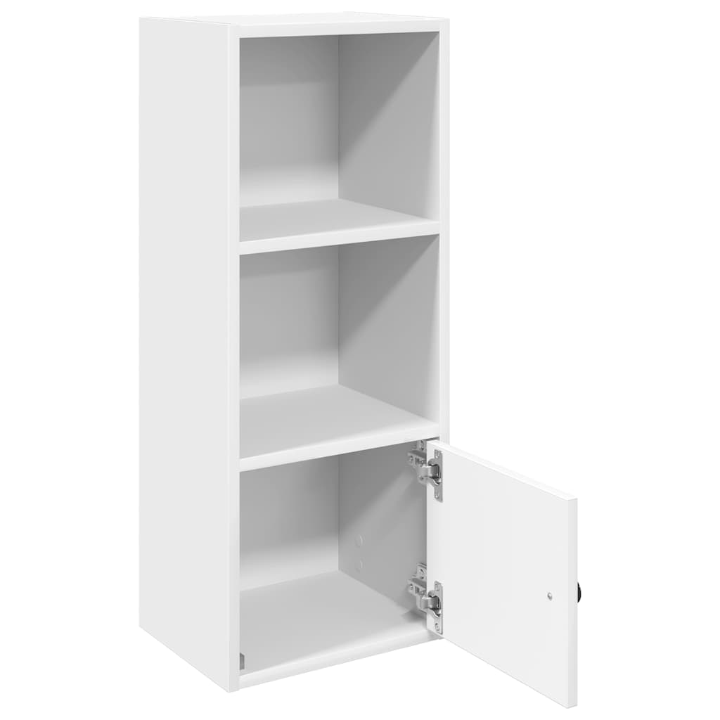 Bibliothèque blanc 31x24x77 cm bois d'ingénierie - XIOS