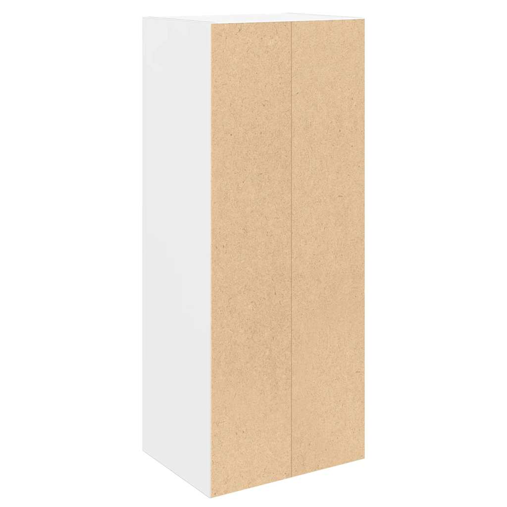 Bibliothèque blanc 31x24x77 cm bois d'ingénierie - XIOS