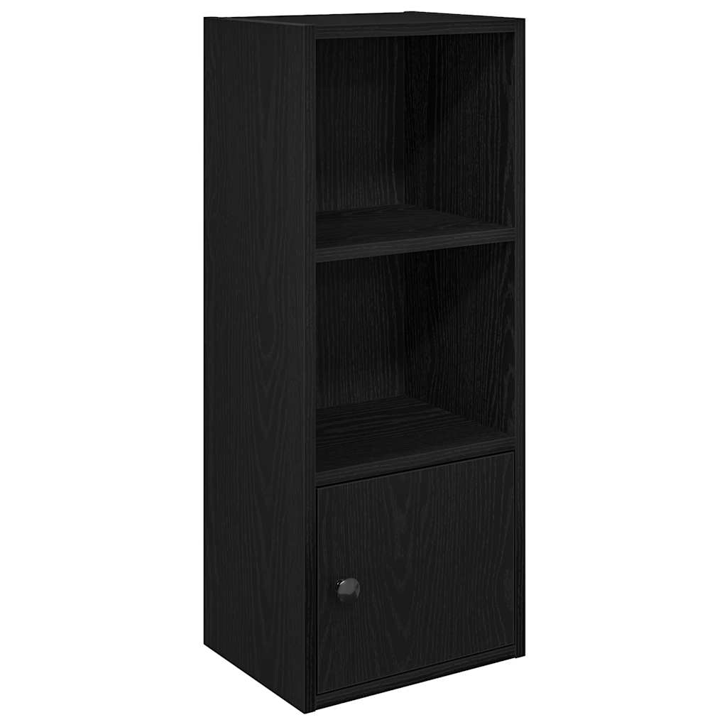 Bibliothèque chêne noir 31x24x77 cm bois d'ingénierie - XIOS