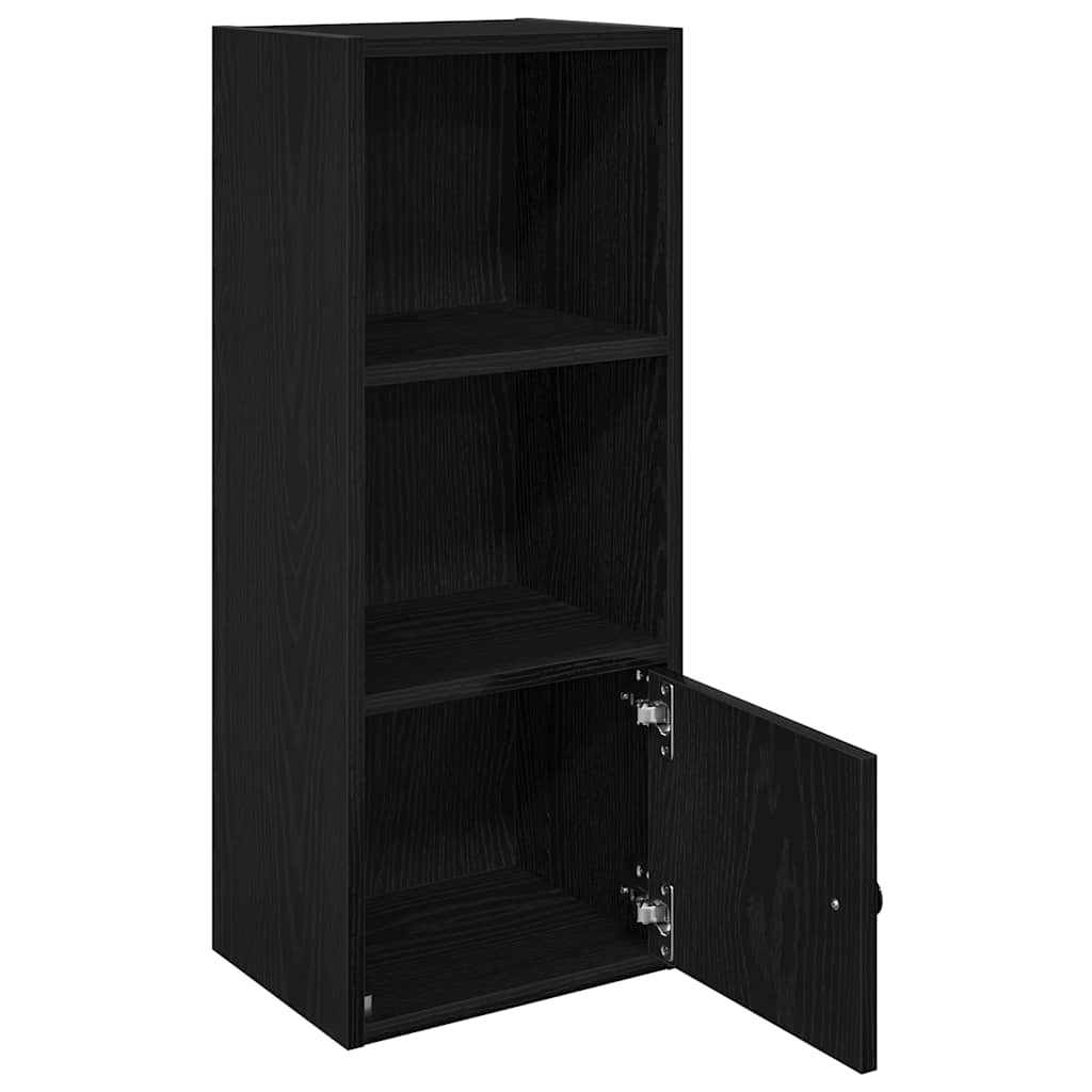 Bibliothèque chêne noir 31x24x77 cm bois d'ingénierie - XIOS