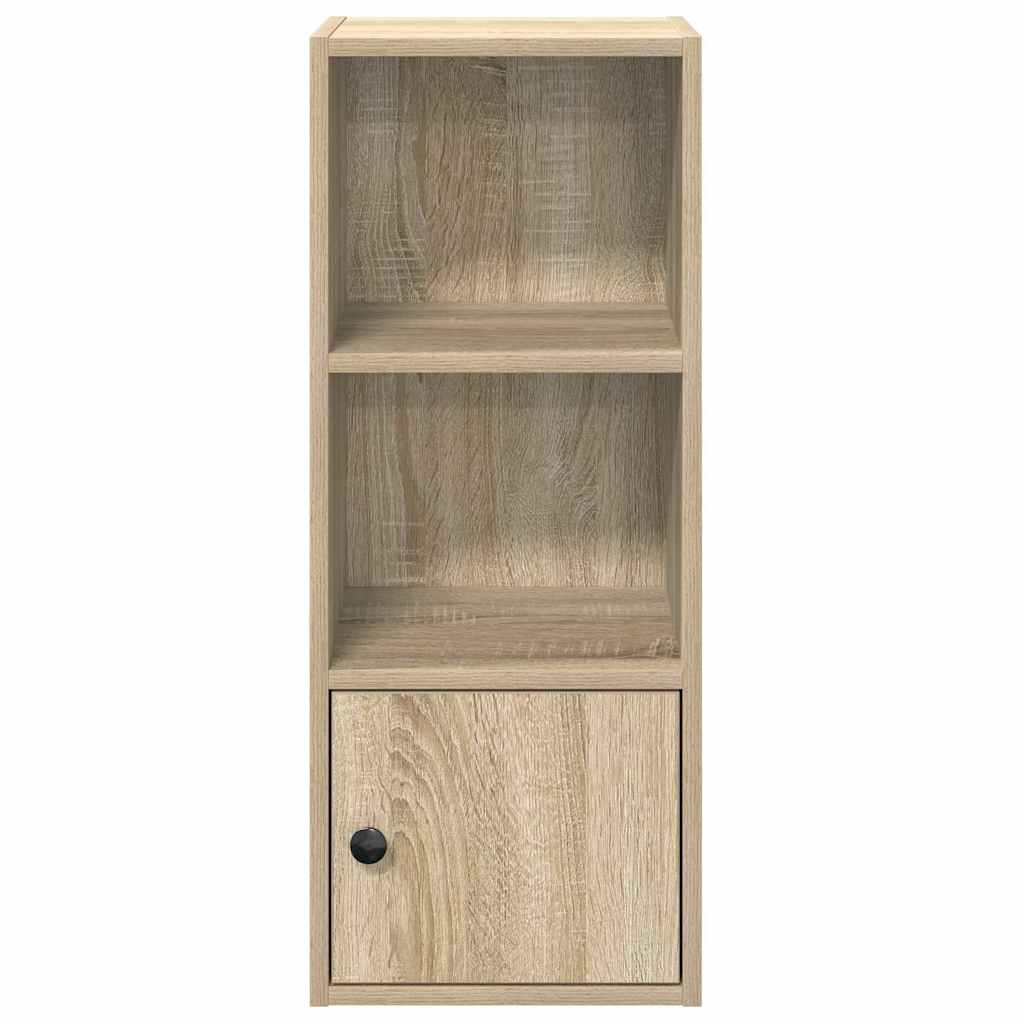 Bibliothèque chêne sonoma 31x24x77 cm bois d'ingénierie - XIOS