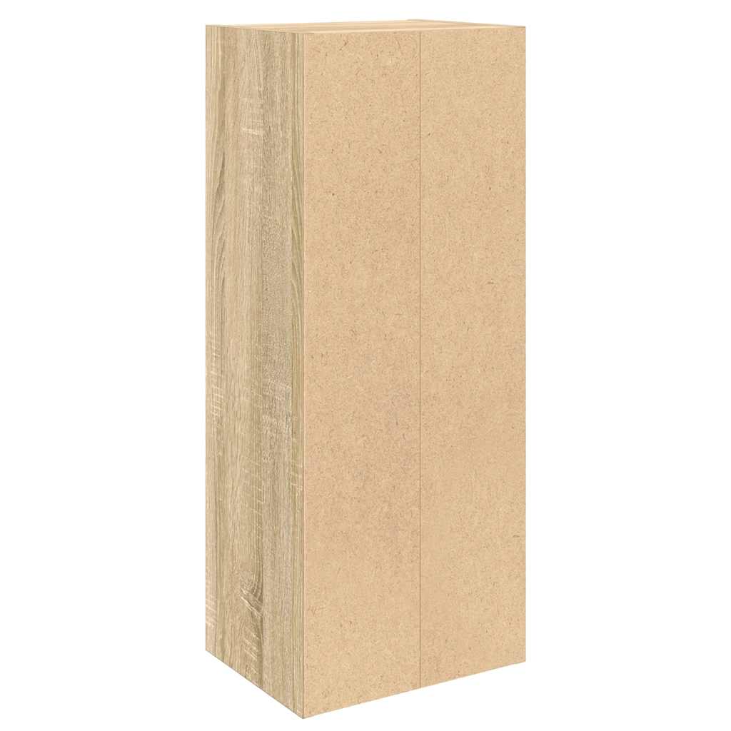 Bibliothèque chêne sonoma 31x24x77 cm bois d'ingénierie - XIOS