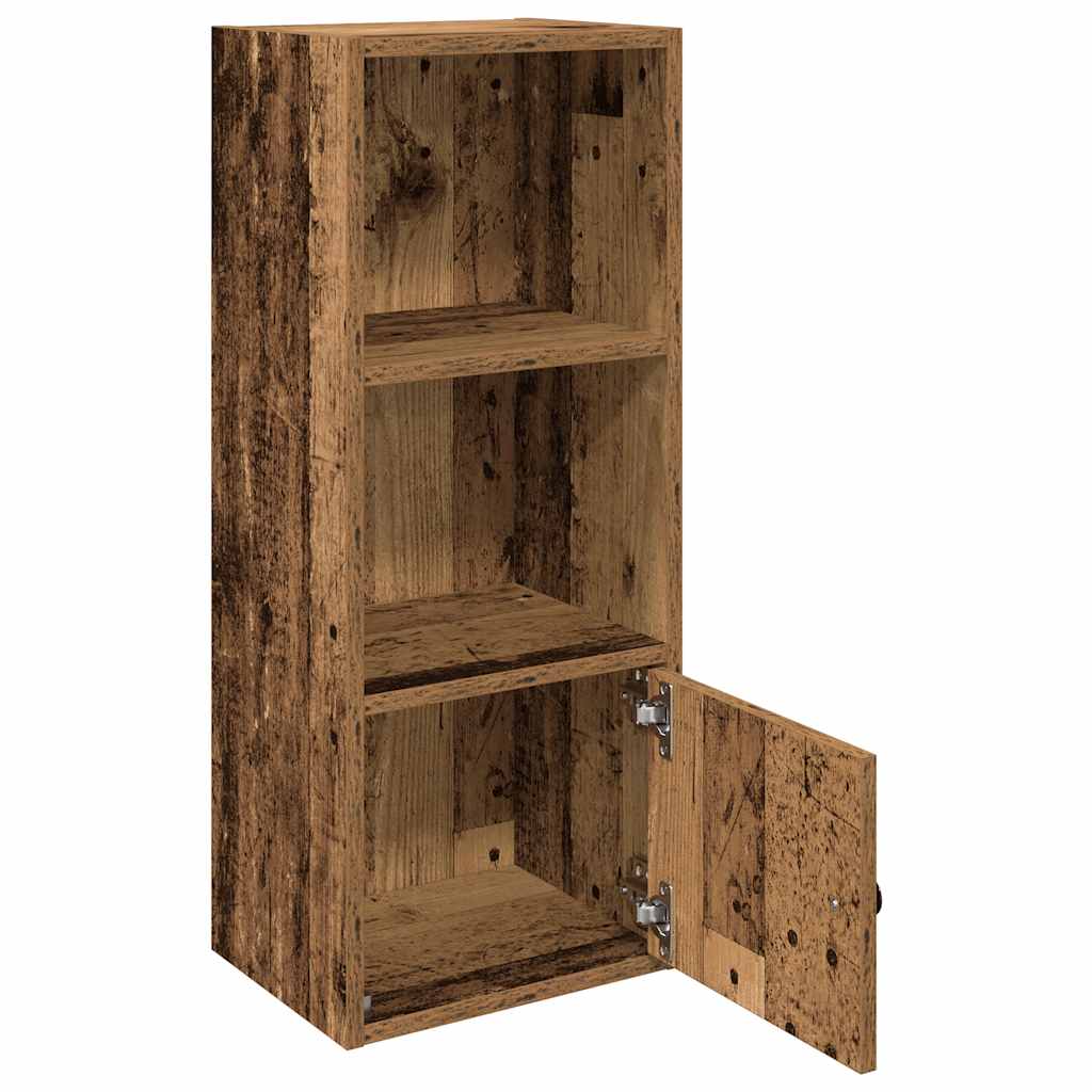 Bibliothèque vieux bois 31x24x77 cm bois d'ingénierie - XIOS