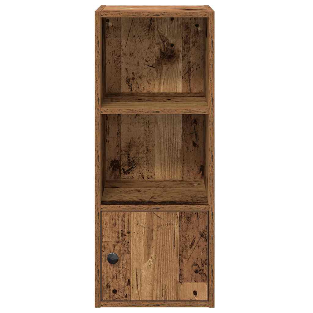 Bibliothèque vieux bois 31x24x77 cm bois d'ingénierie - XIOS