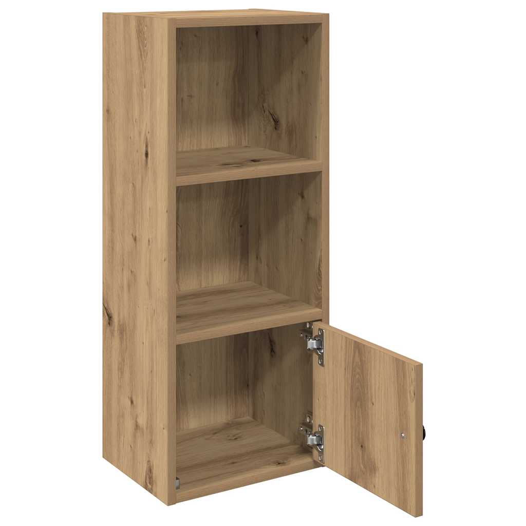 Bibliothèque chêne artisanal 31x24x77 cm bois d'ingénierie - XIOS