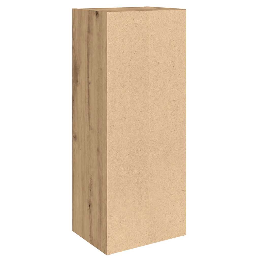 Bibliothèque chêne artisanal 31x24x77 cm bois d'ingénierie - XIOS