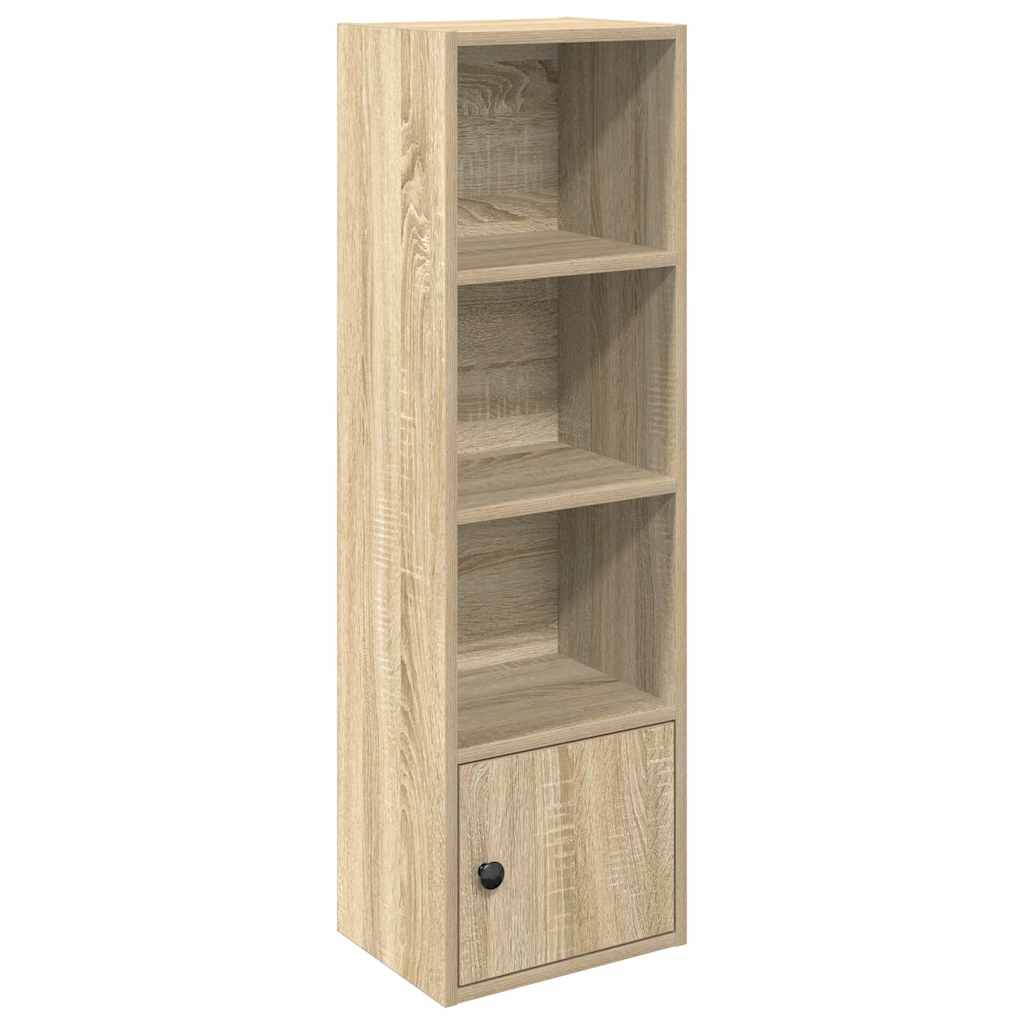 Bibliothèque chêne sonoma 31x24x102 cm bois d'ingénierie - XIOS