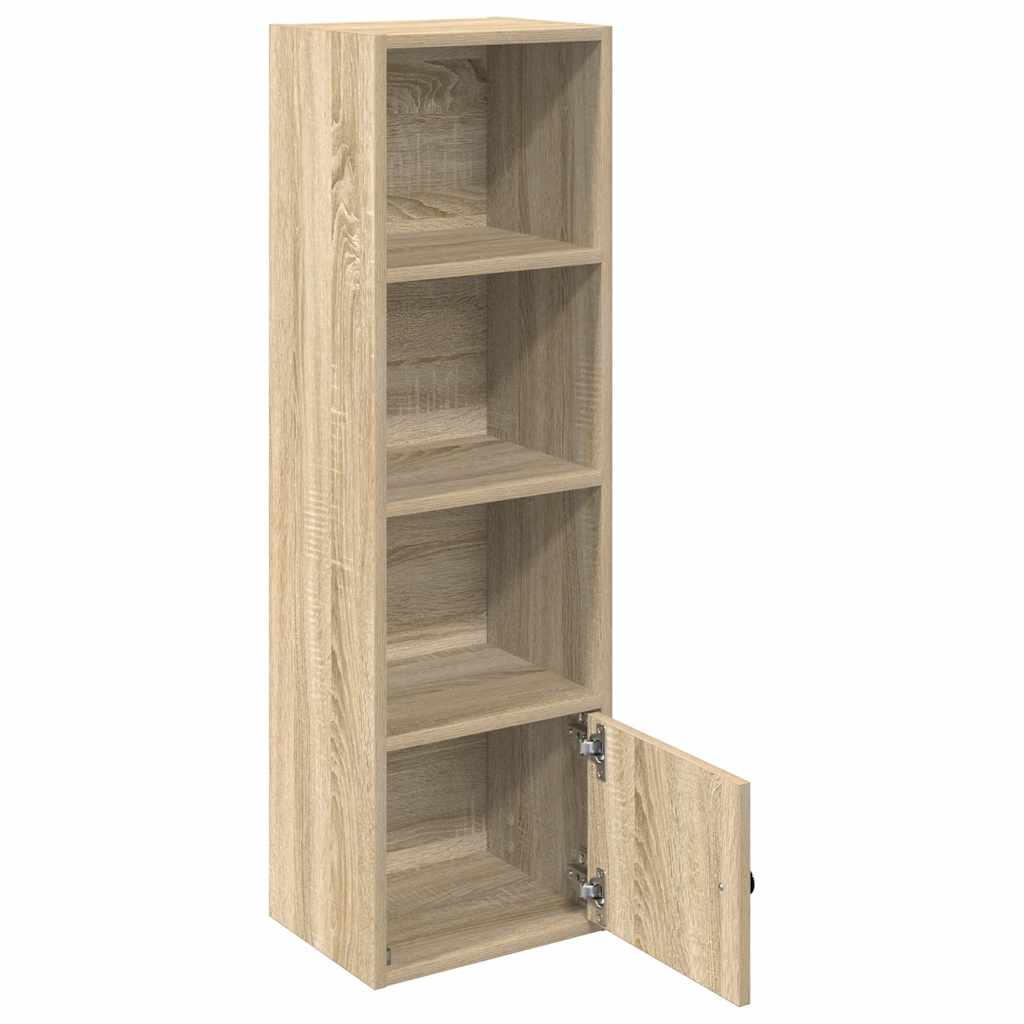 Bibliothèque chêne sonoma 31x24x102 cm bois d'ingénierie - XIOS