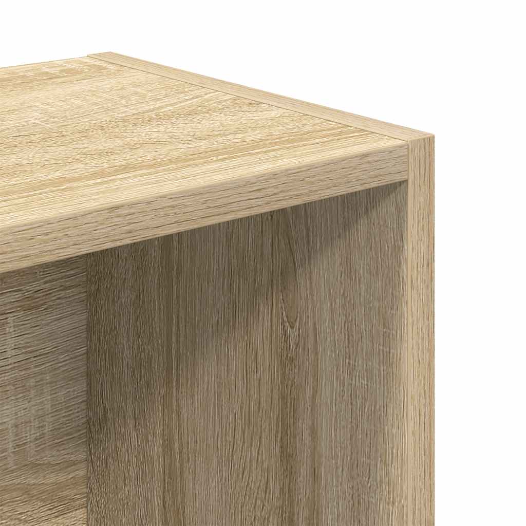 Bibliothèque chêne sonoma 31x24x102 cm bois d'ingénierie - XIOS