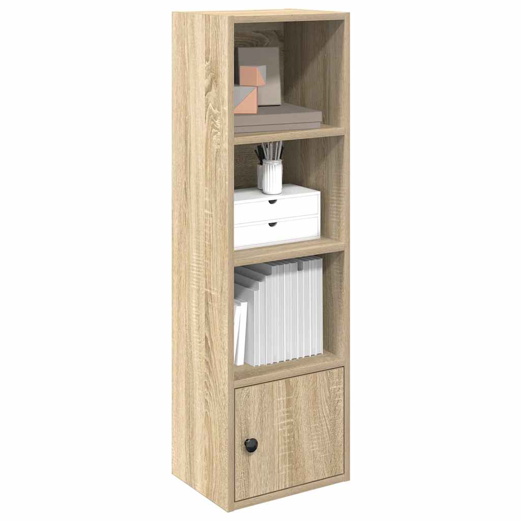 Bibliothèque chêne sonoma 31x24x102 cm bois d'ingénierie - XIOS