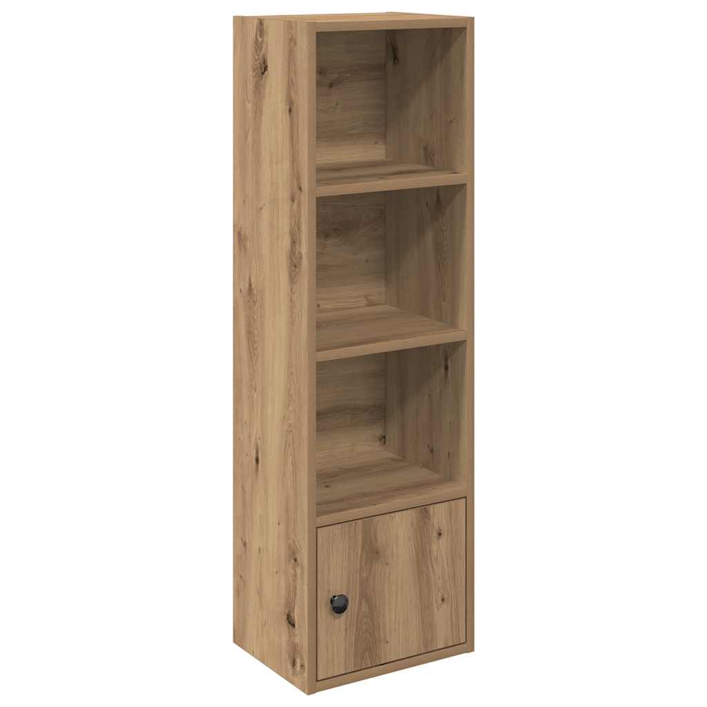 Bibliothèque chêne artisanal 31x24x102 cm bois d'ingénierie - XIOS