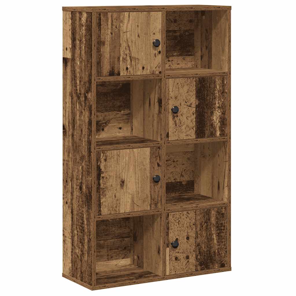 Bibliothèque vieux bois 60x24x101,5 cm bois d'ingénierie - XIOS