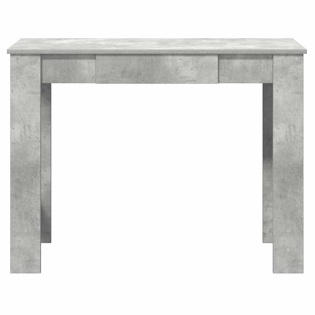 Bureau gris béton 100x45x75 cm bois d'ingénierie Bureaux vidaXL