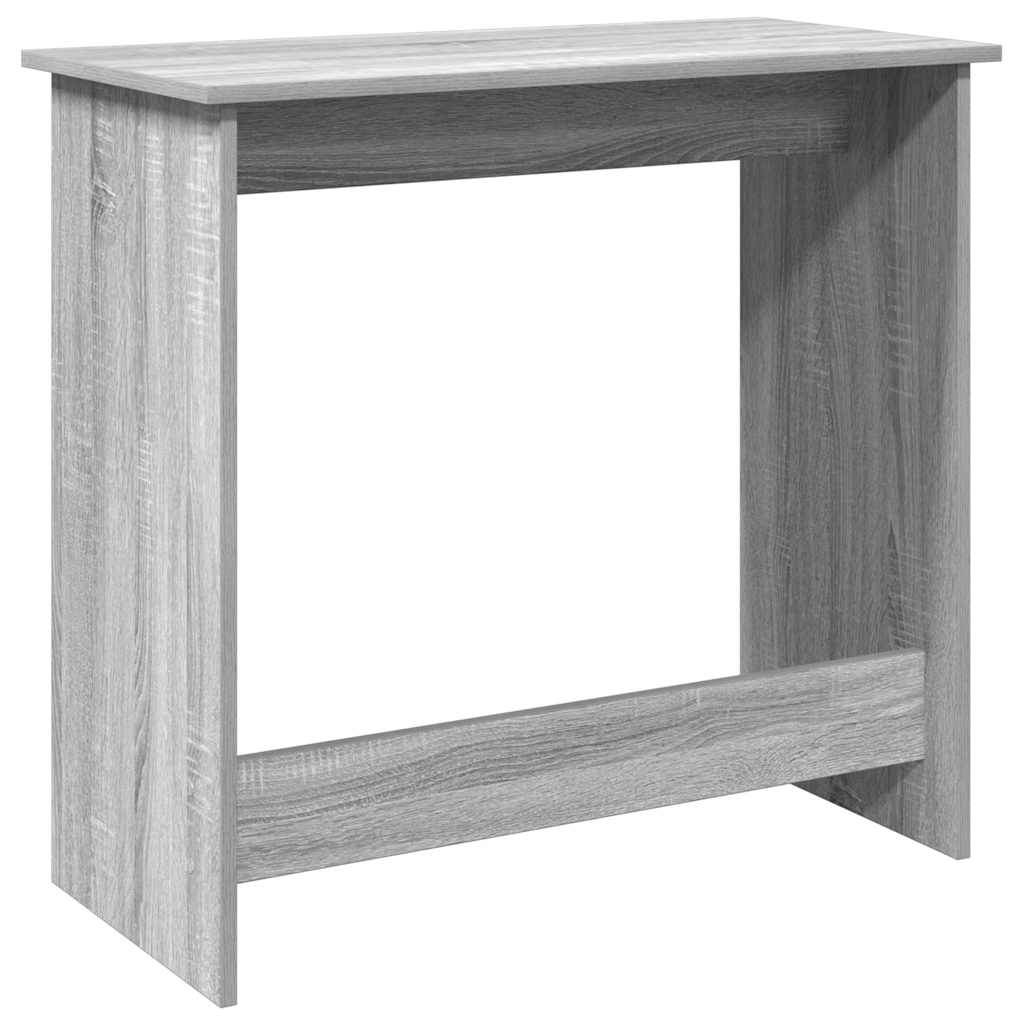 Bureau sonoma gris 80x40x75 cm bois d'ingénierie - XIOS