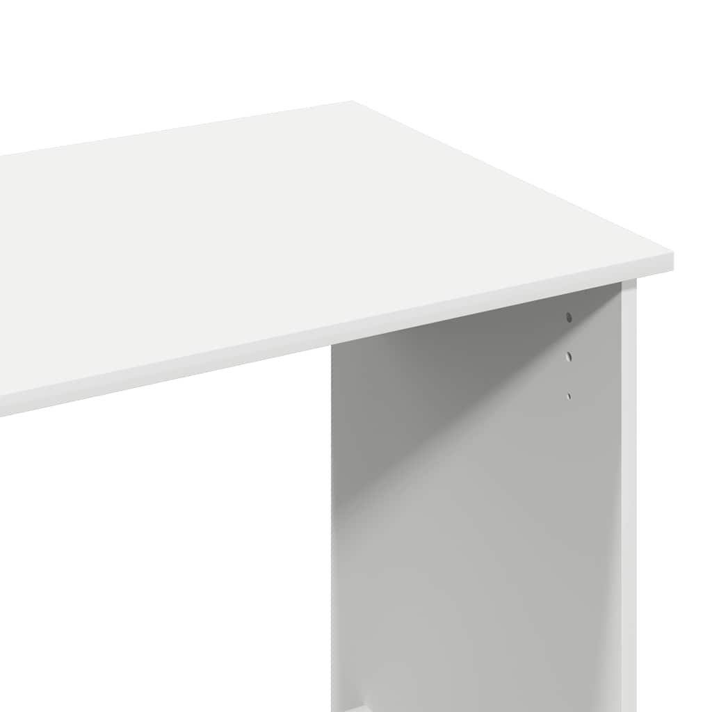 Bureau blanc 102x50x75 cm bois d'ingénierie - XIOS
