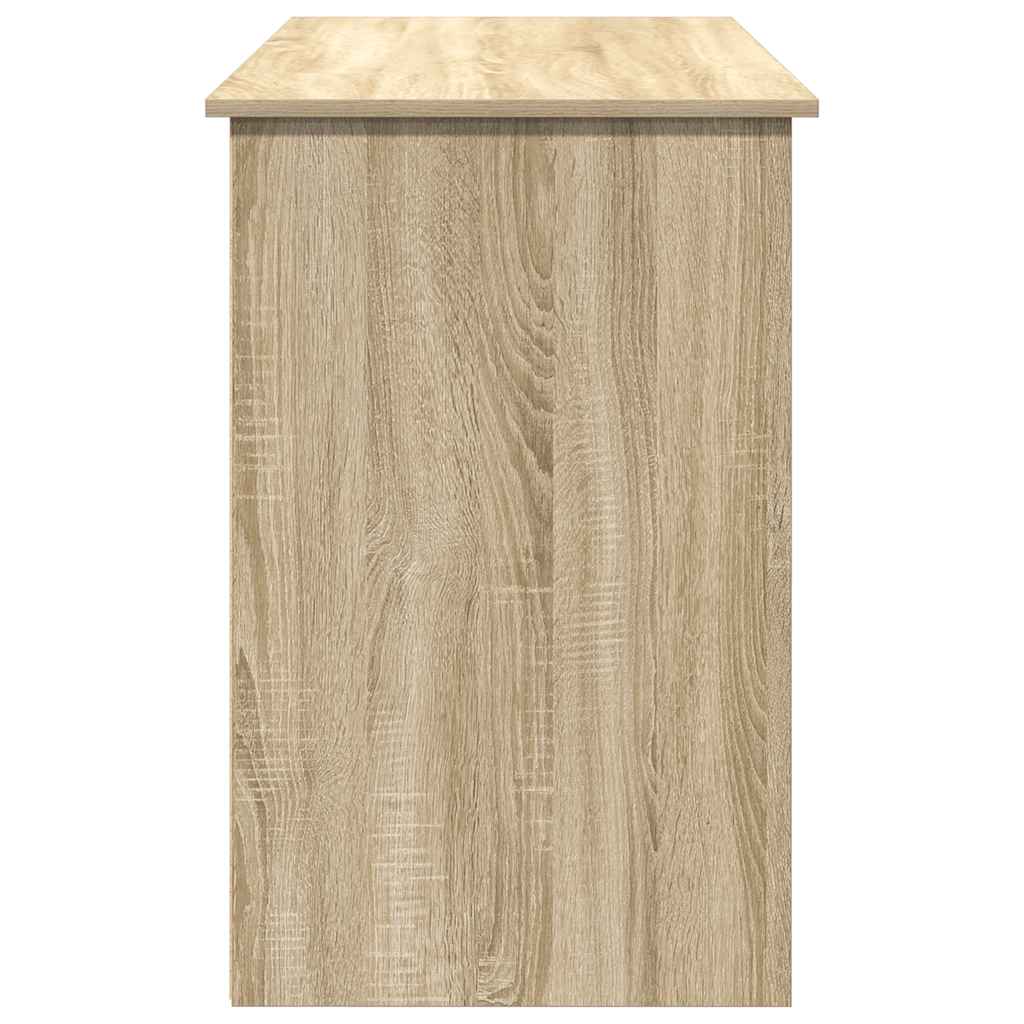Bureau chêne sonoma 102x50x75 cm bois d'ingénierie - XIOS