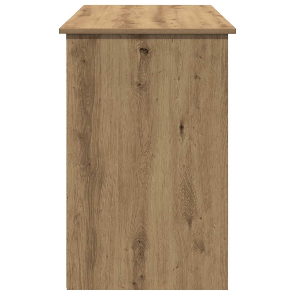 Bureau chêne artisanal 102x50x75 cm bois d'ingénierie - XIOS