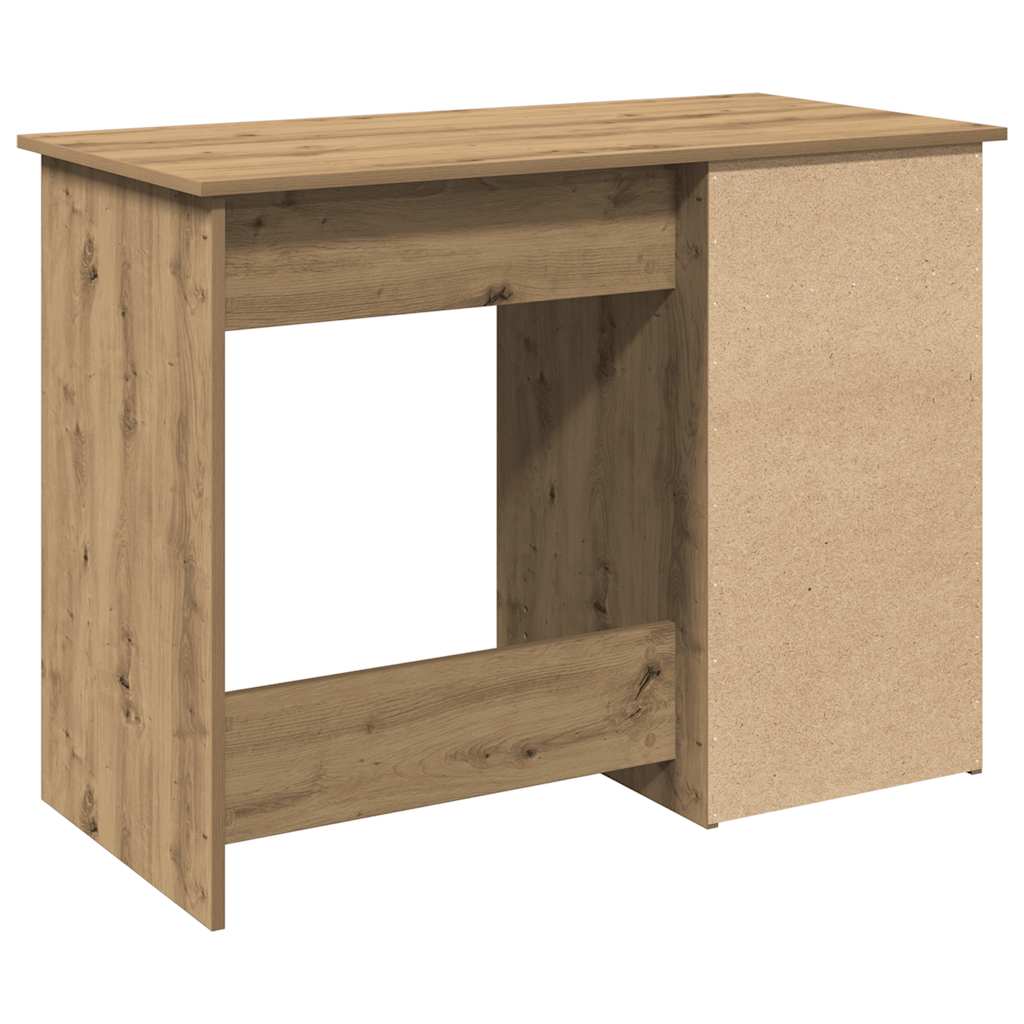 Bureau chêne artisanal 102x50x75 cm bois d'ingénierie - XIOS