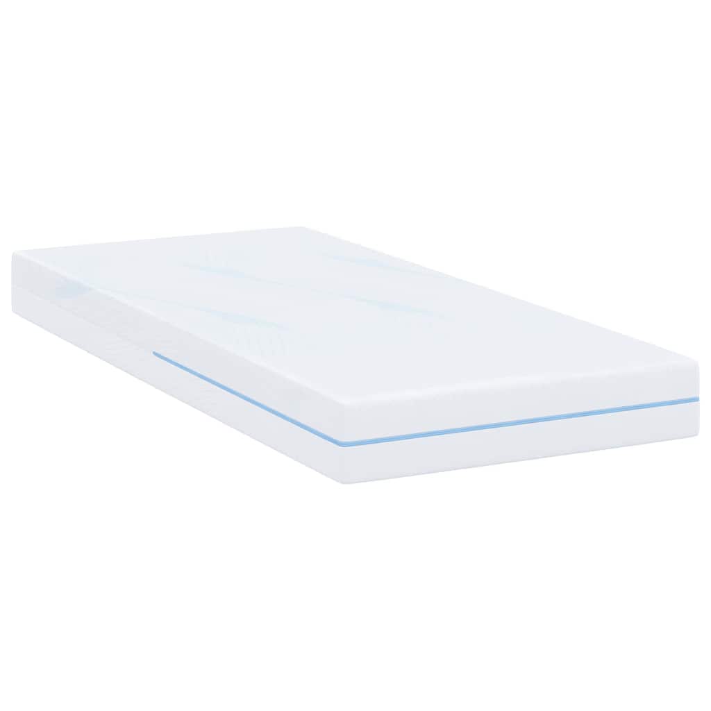 Matelas Blanc 70 x 200 cm Tissu jacquard - XIOS