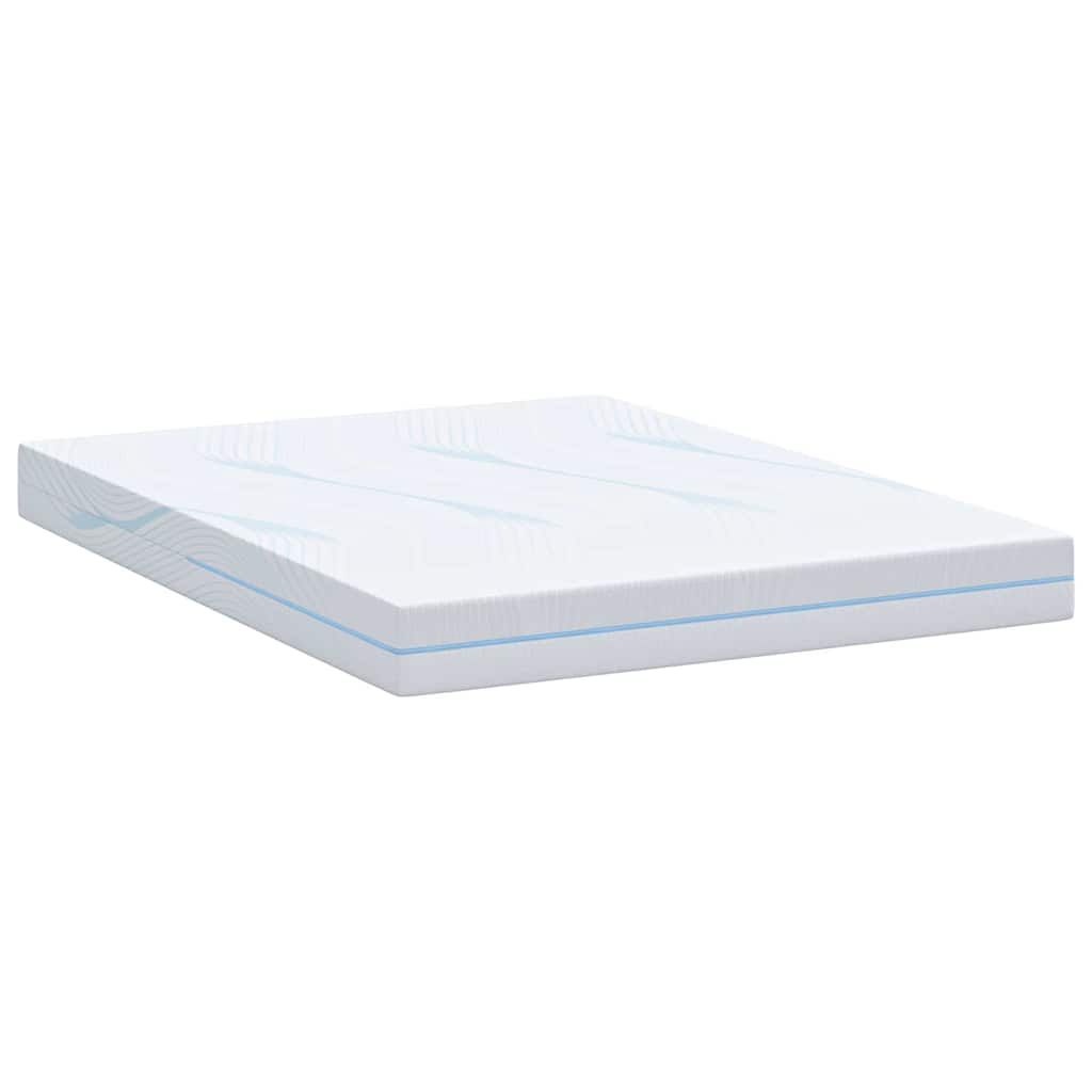Matelas Blanc 140 x 200 cm Mousse - XIOS