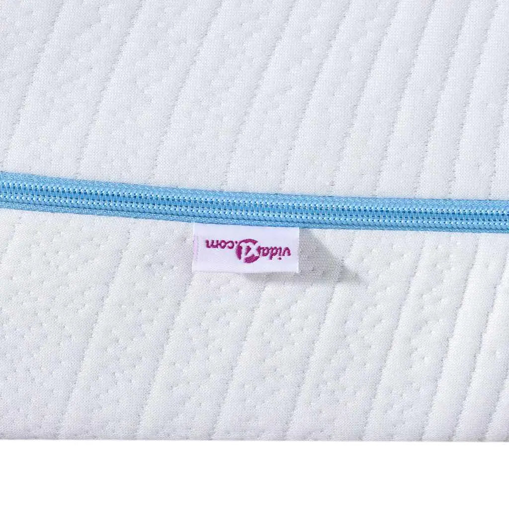 Matelas Moyennement ferme 180 x 200 cm Blanc - XIOS