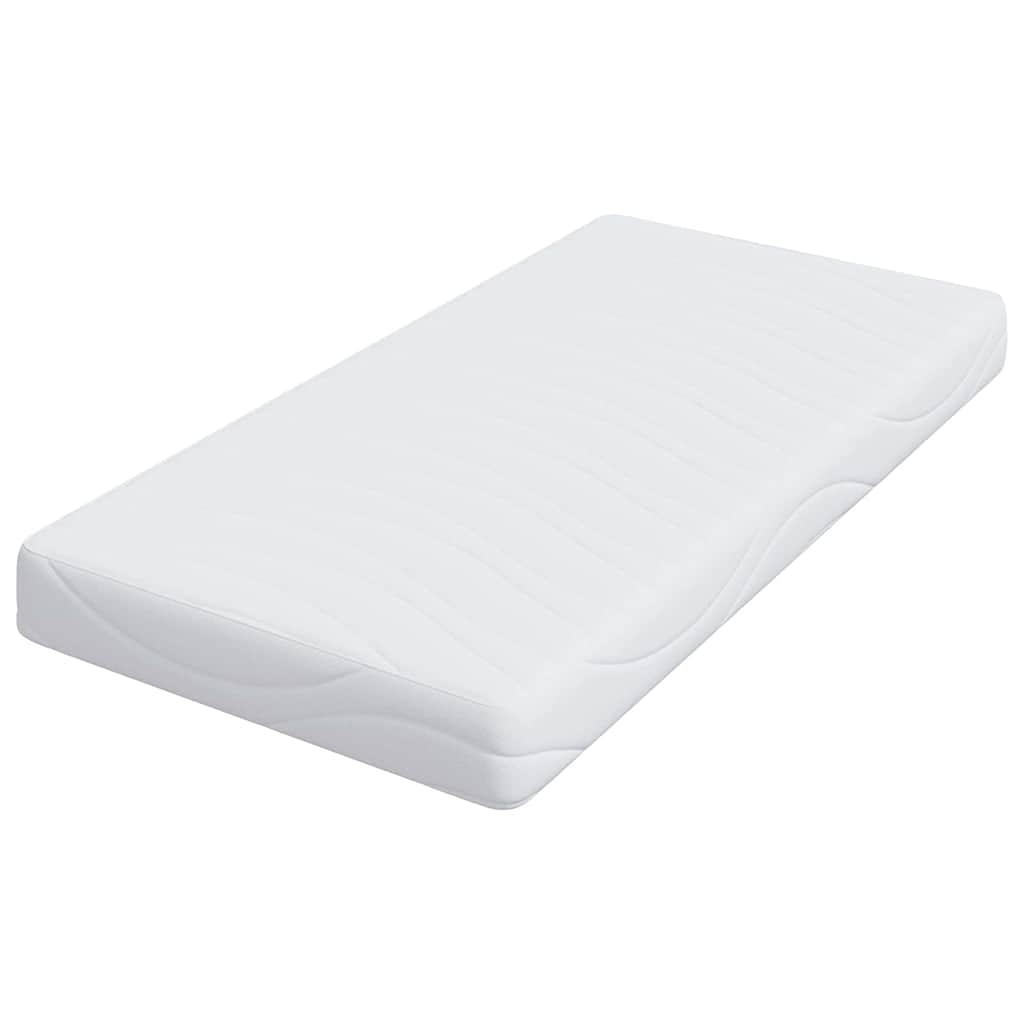 Matelas Blanc 80 x 160 cm Tissu jacquard - XIOS