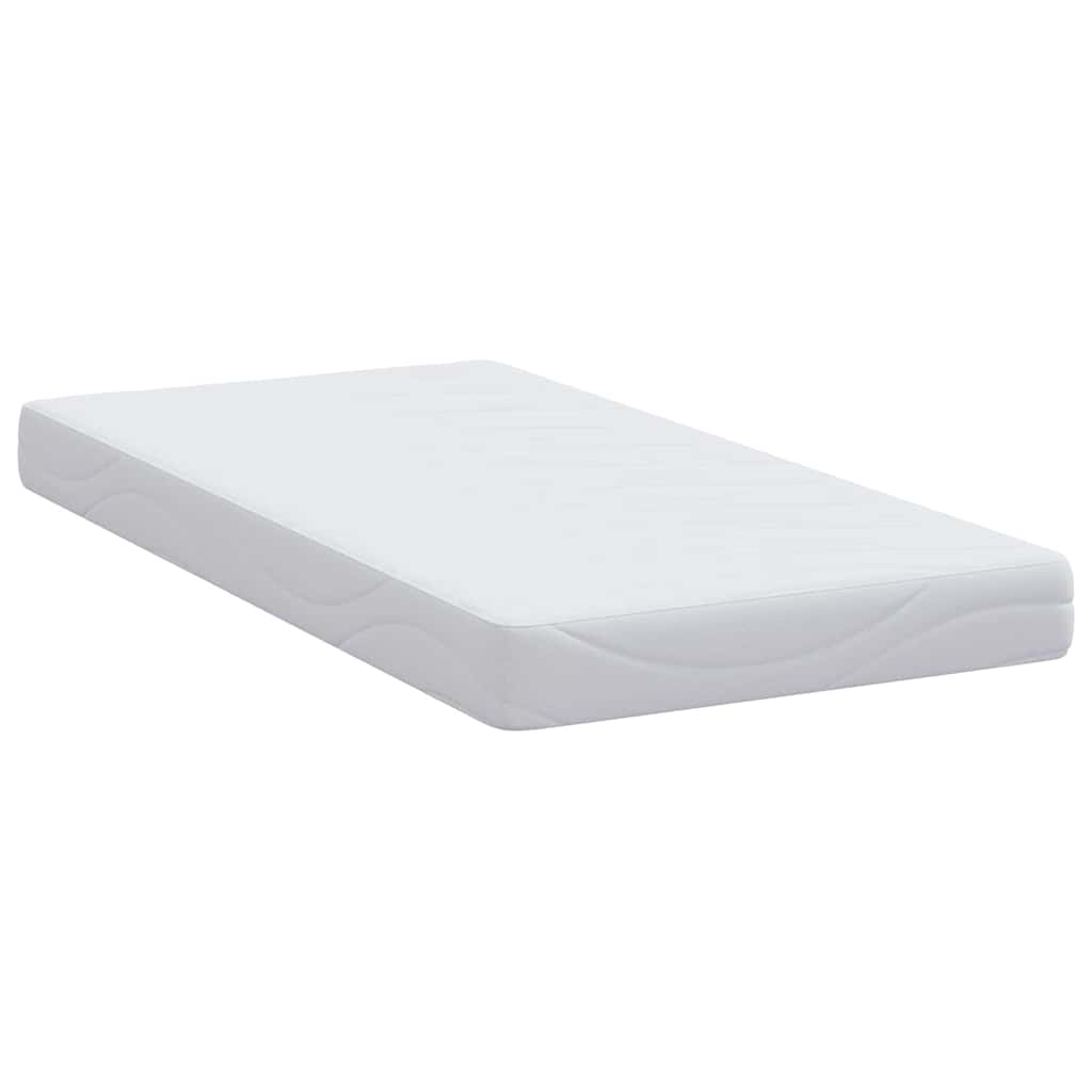 Matelas Blanc 80 x 160 cm Tissu jacquard - XIOS