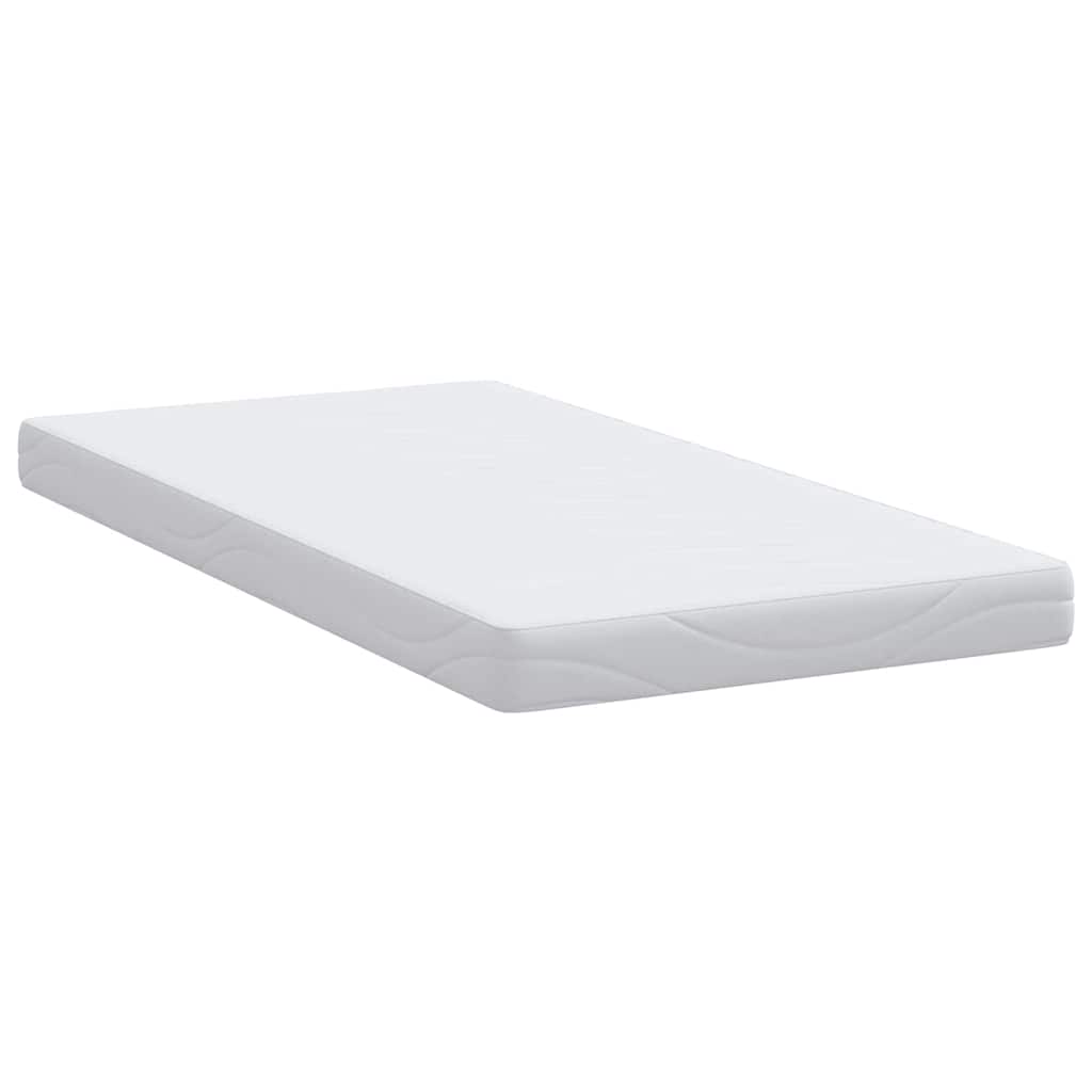 Matelas Blanc 100 x 200 cm Mousse à mémoire de gel - XIOS