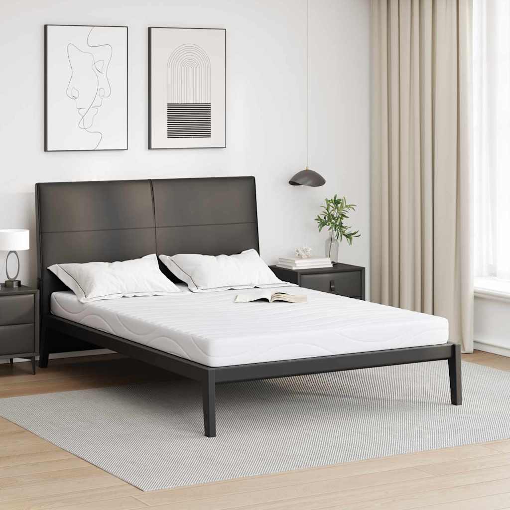 Matelas Blanc 140 x 200 cm Mousse à mémoire de gel - XIOS