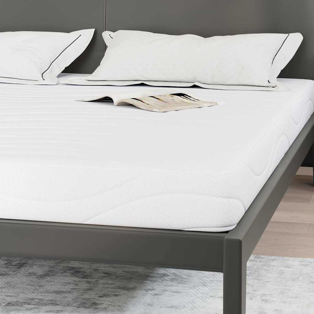 Matelas Blanc 200 x 200 cm Mousse à mémoire de gel - XIOS