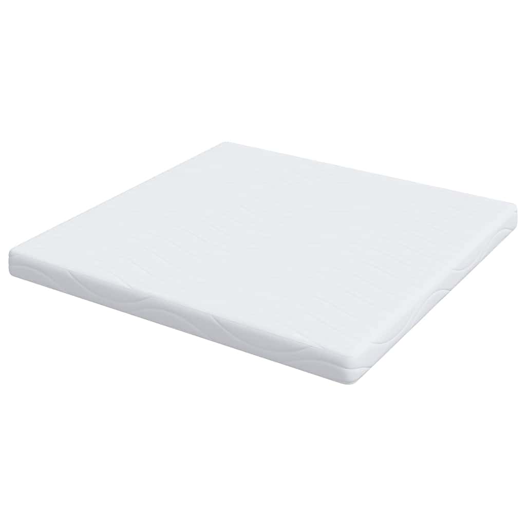 Matelas Blanc 200 x 200 cm Mousse à mémoire de gel - XIOS
