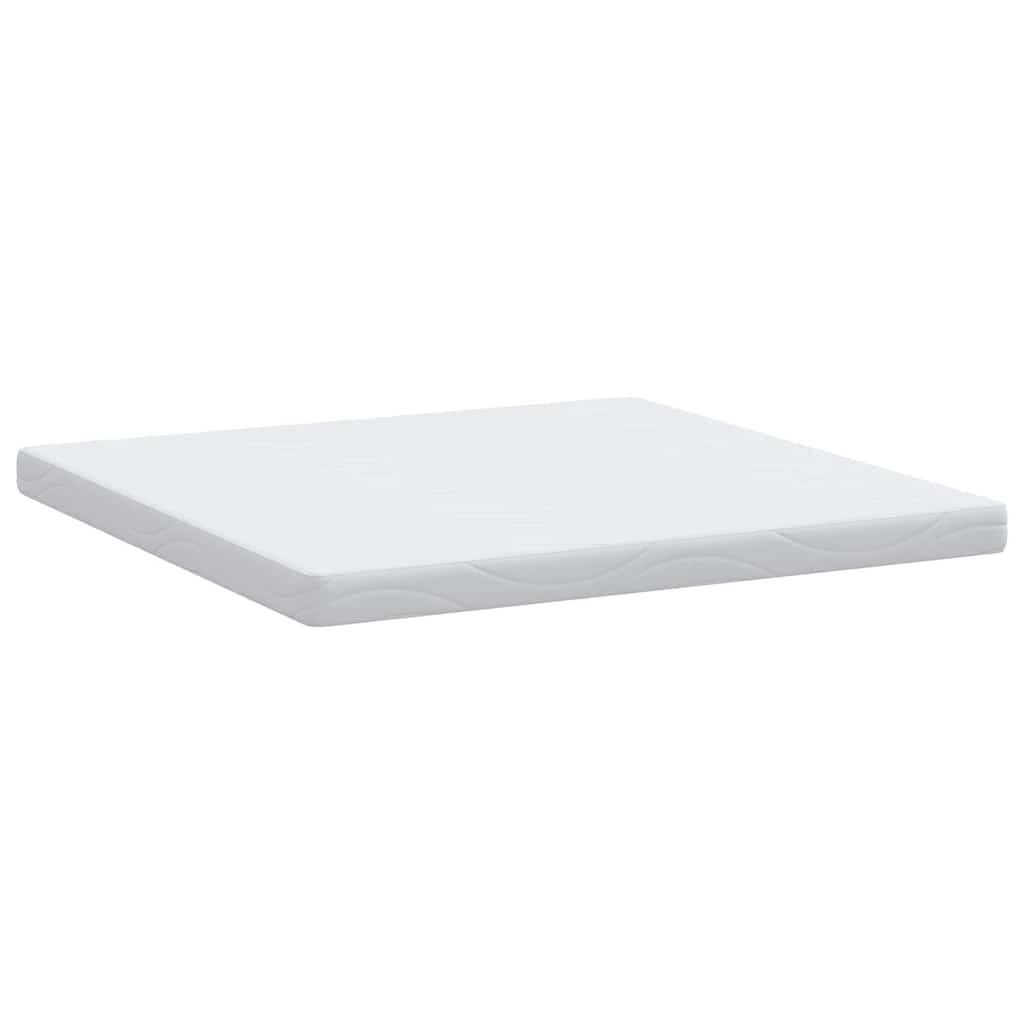 Matelas Blanc 200 x 200 cm Mousse à mémoire de gel - XIOS