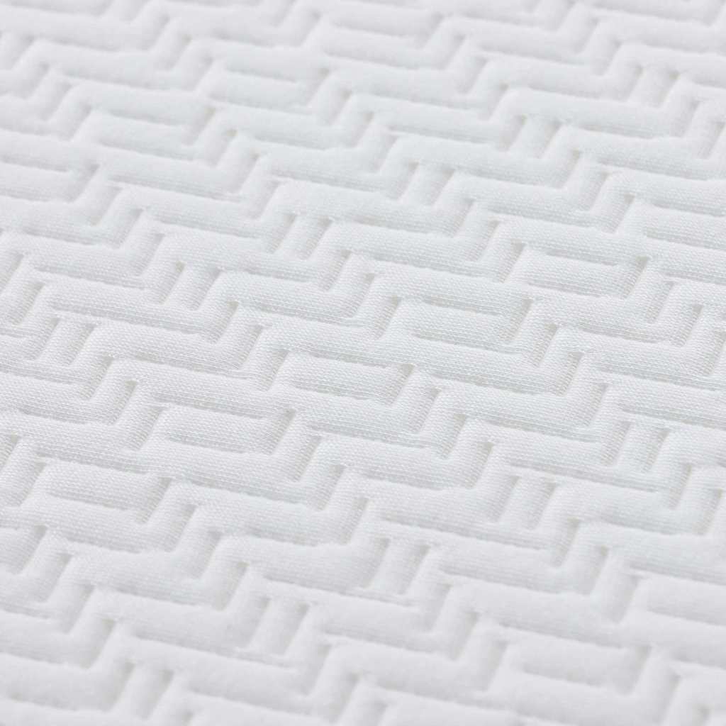 Matelas Blanc et Gris 140 x 190 cm Mousse à Mémoire - XIOS