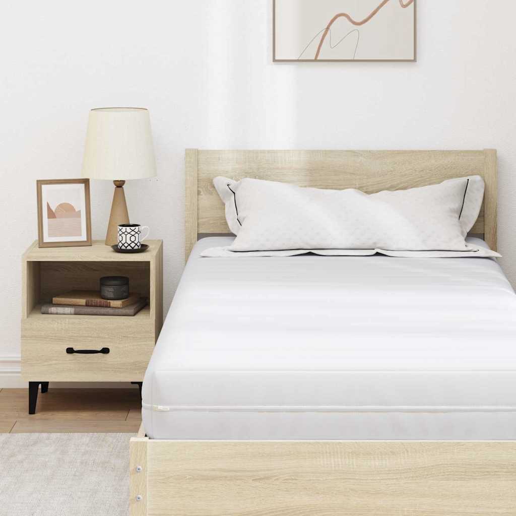 Matelas avec Couche de Coco Blanc 90 x 200 cm Ressort ensaché - XIOS