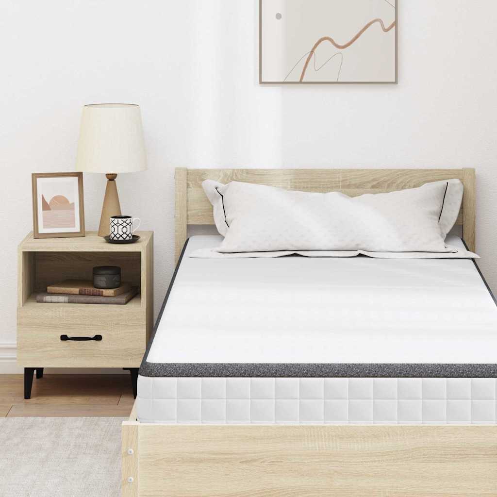 Matelas Blanc et Gris 90 x 200 cm Printemps Bonell - XIOS