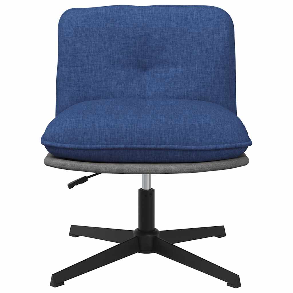 Chaise pivotante de bureau Bleu Tissu - XIOS