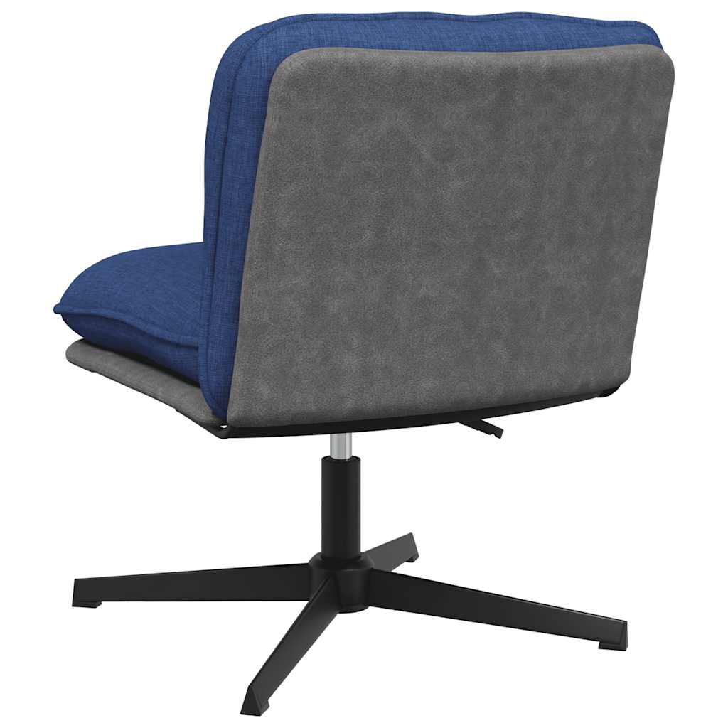 Chaise pivotante de bureau Bleu Tissu - XIOS