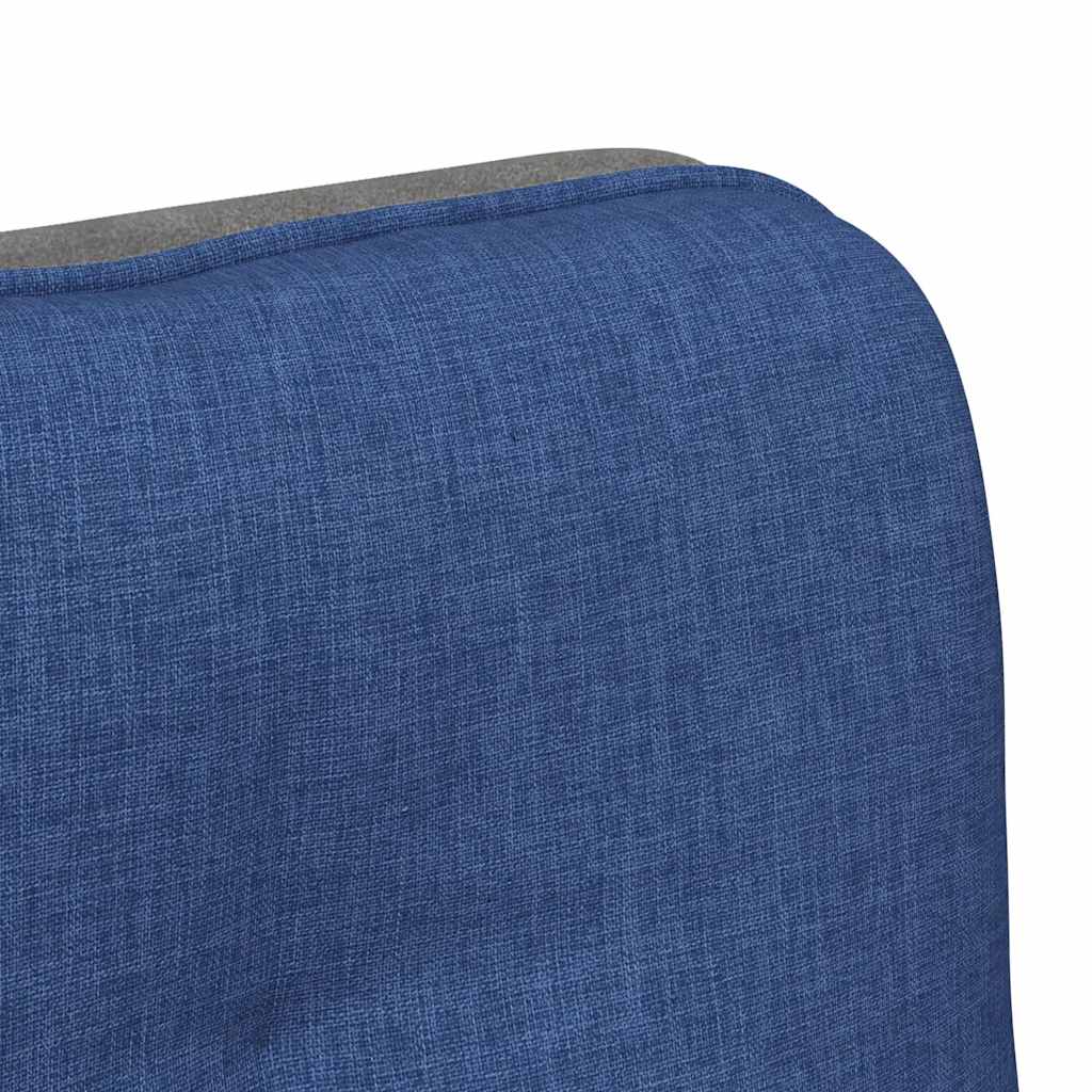 Chaise pivotante de bureau Bleu Tissu - XIOS