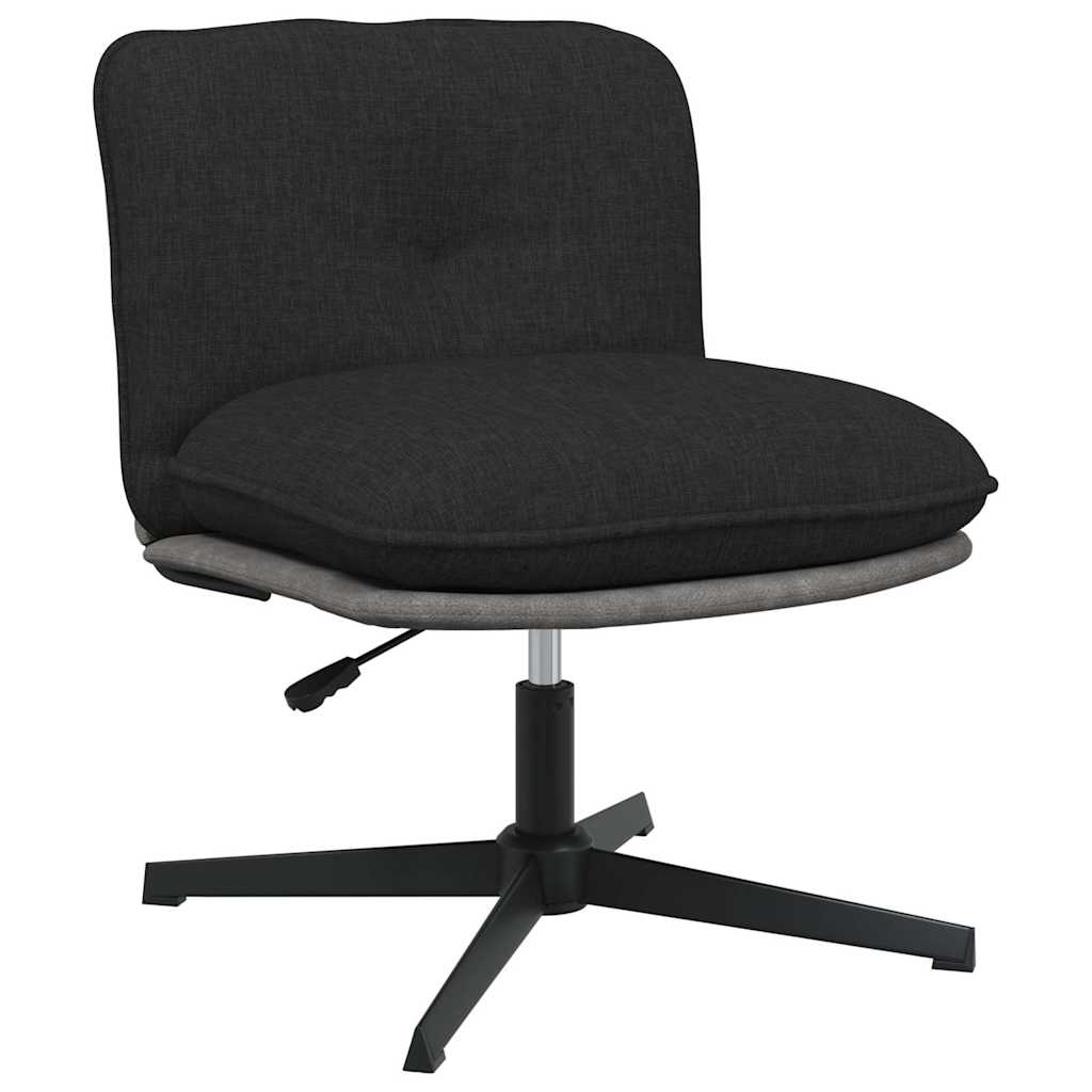 Chaise pivotante de bureau Noir Tissu - XIOS