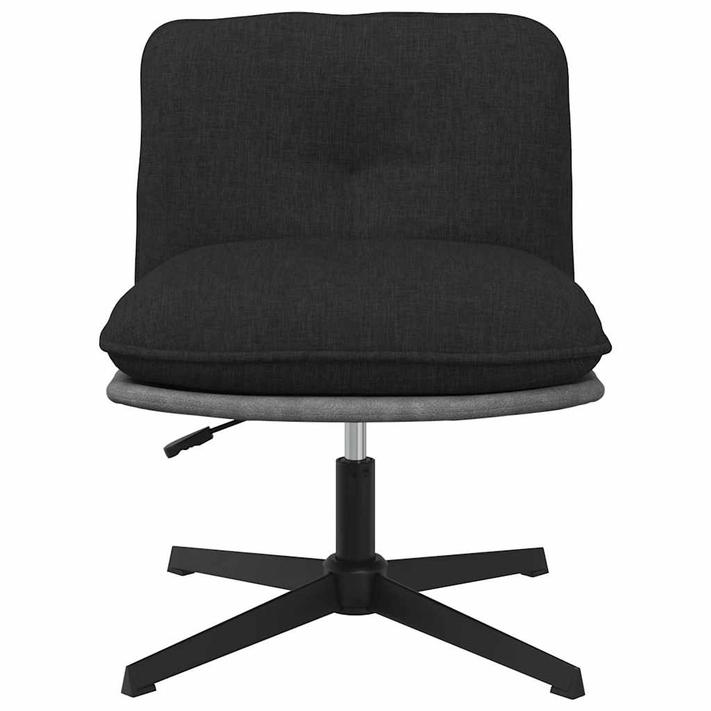 Chaise pivotante de bureau Noir Tissu - XIOS