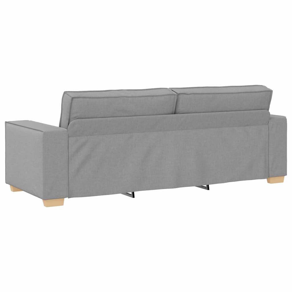 Ensemble de Canapés 3 pcs Gris 220 x 78 x 84 cm tissu - XIOS