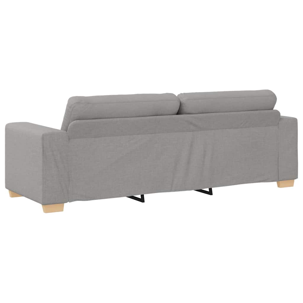 Ensemble de Canapés 2 pcs Gris 221 x 78 x 80 cm Tissu - XIOS