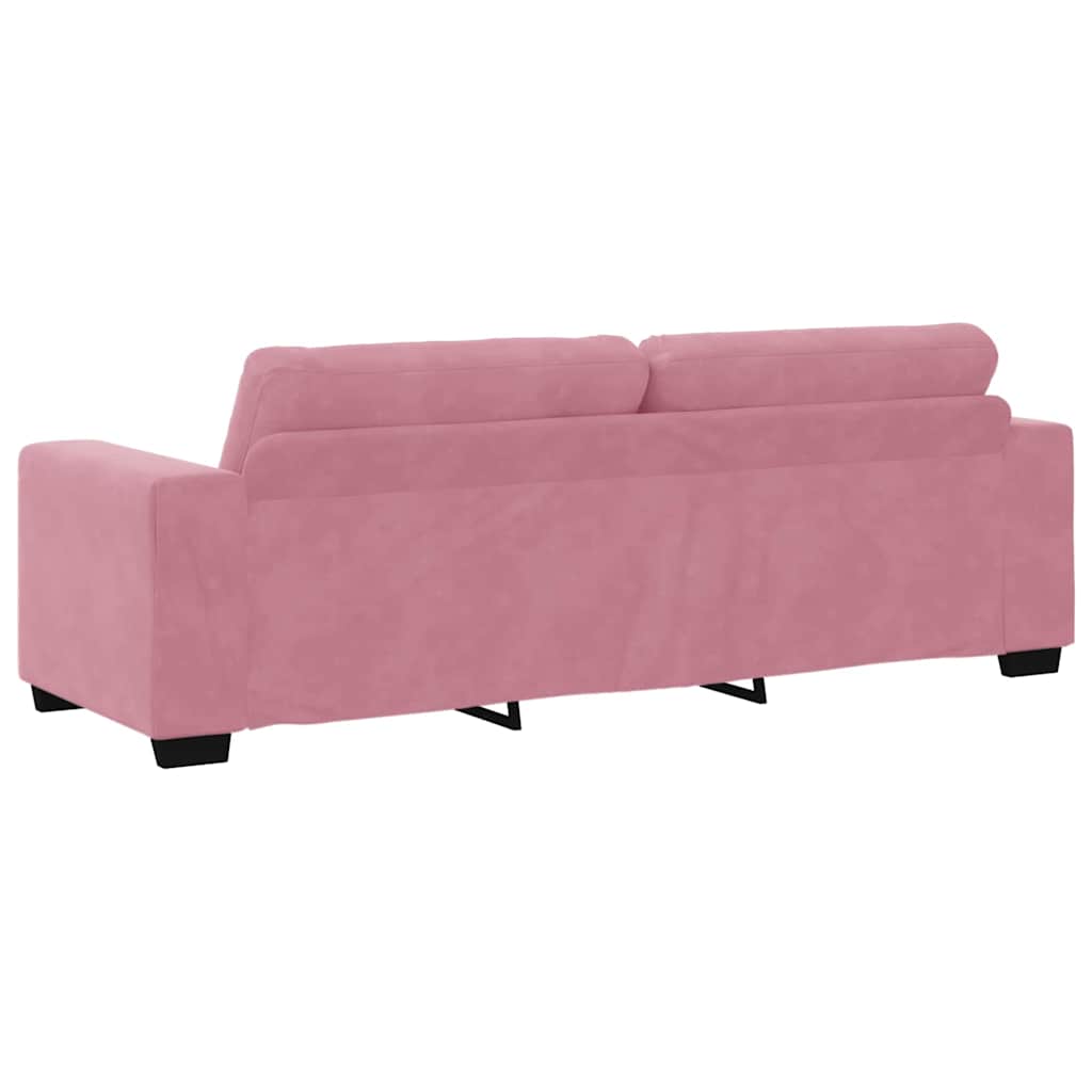 | Ensemble de Canapés | 2 pcs Rose 221 x 78 x 80 cm Velours - XIOS