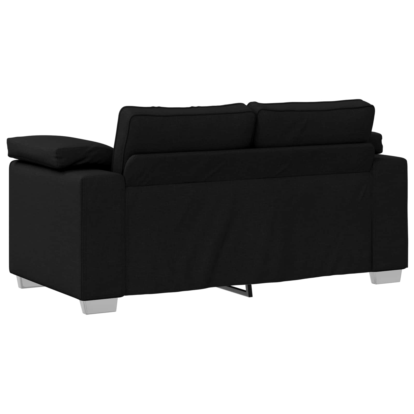 Canapé 2 pcs Noir 219 x 80 x 82 cm tissu - XIOS