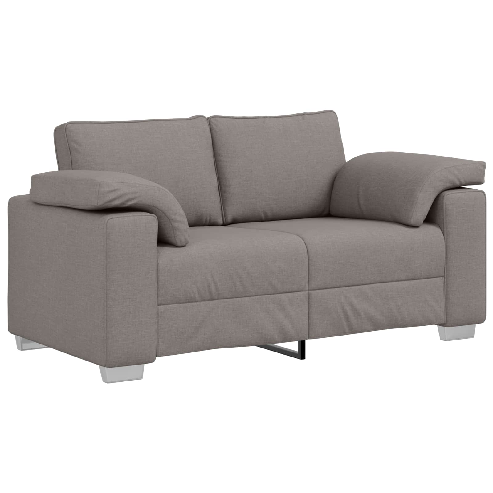 Canapé 2 pcs Taupe 219 x 80 x 82 cm tissu - XIOS