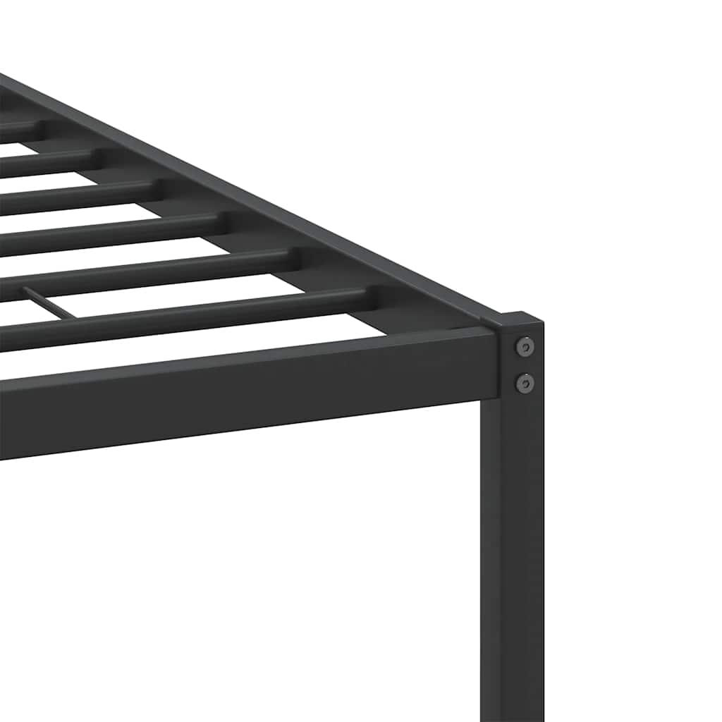 Cadre de lit sans matelas chêne fumé 120x190 cm bois ingénierie - XIOS