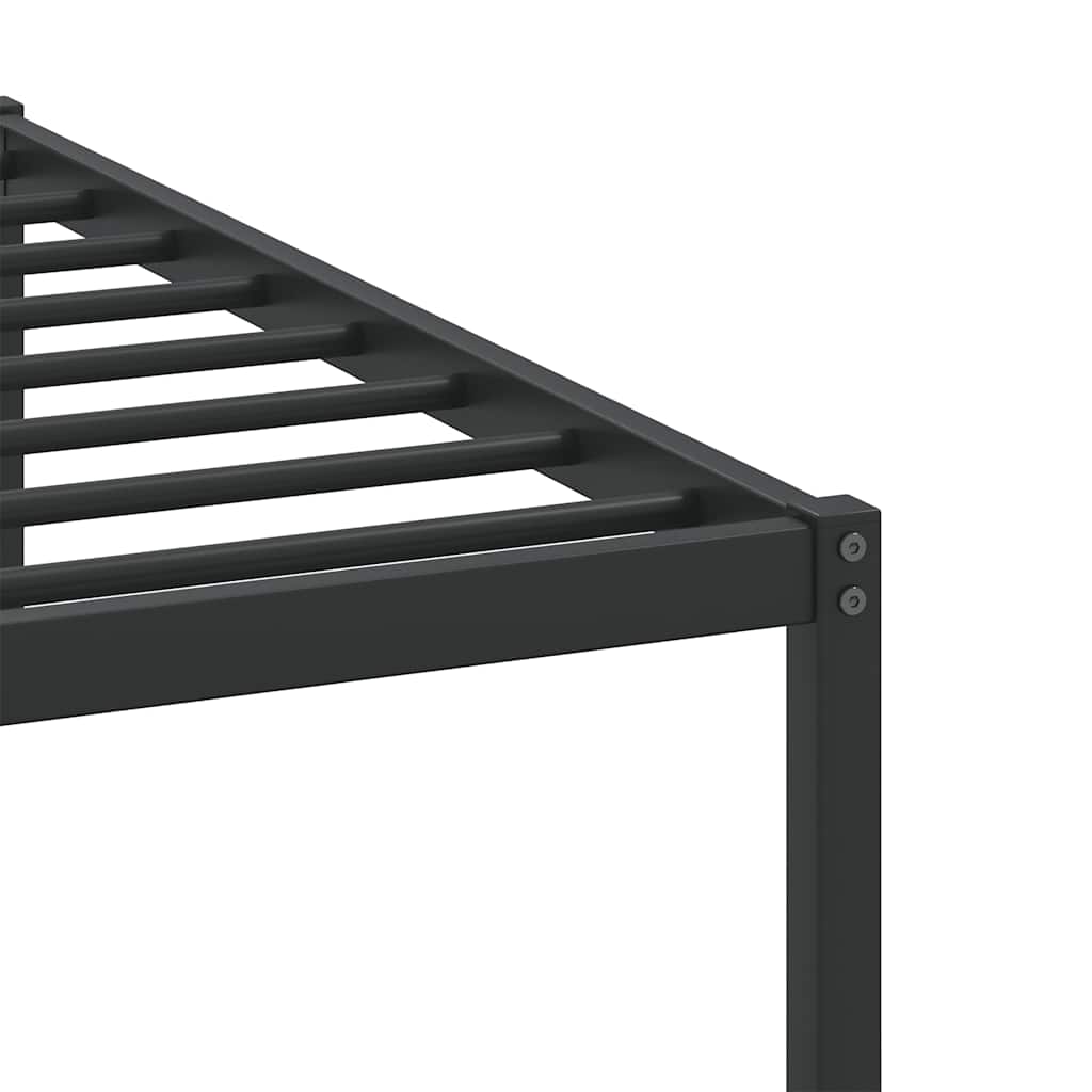 Cadre de lit sans matelas chêne fumé 160x200 cm bois ingénierie - XIOS
